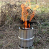 Cooking Picnic BBQ Wood Stove Solidified Alcohol