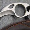 Camping Mini Carabiner Knife with Leather